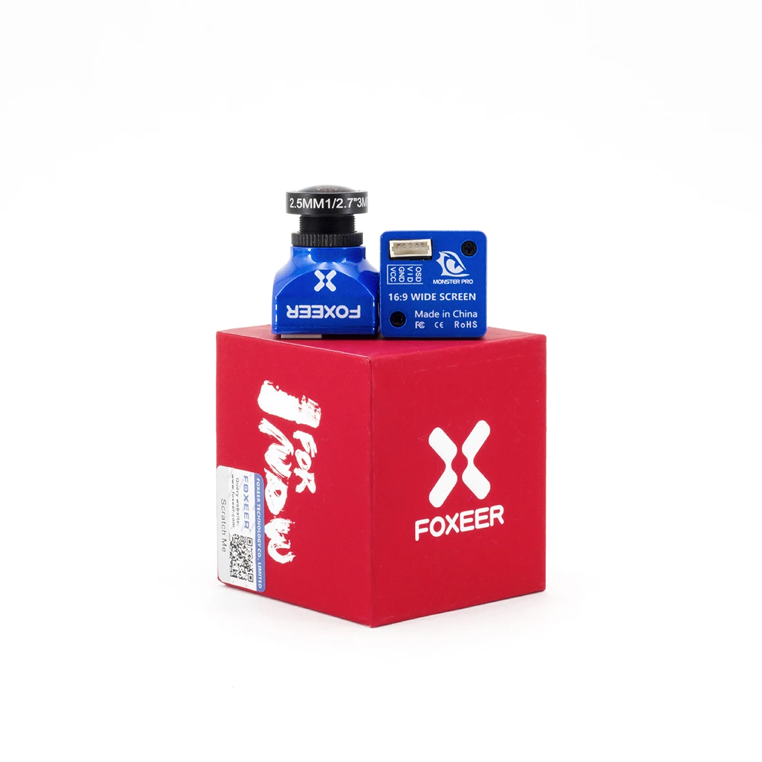 Hot Original Foxeer Mini Pro 1/2.9" CMOS 1.8/2.5mm 1200TVL 16:9 PAL/NTSC Switchable WDR FPV Camera-Black Color
Hot Original Foxeer Mini Pro 1/2.9" CMOS 1.8/2.5mm 1200TVL 16:9 PAL/NTSC Switchable WDR FPV Camera-Black Color
