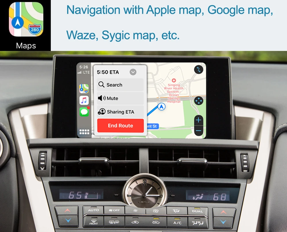 Car & Truck Dash Parts Wireless CarPlay Android Mirror Link AirPlay for