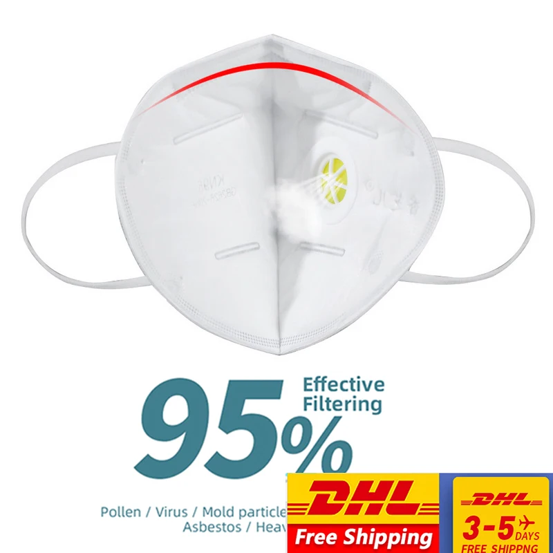 N95 mask anti-virus Breathable mouth face mask with valve 95% filter PM2.5 respirator FFP2 KF94 Protective mascarillas ffp3
N95 mask anti-virus Breathable mouth face mask with valve 95% filter PM2.5 respirator FFP2 KF94 Protective mascarillas ffp3