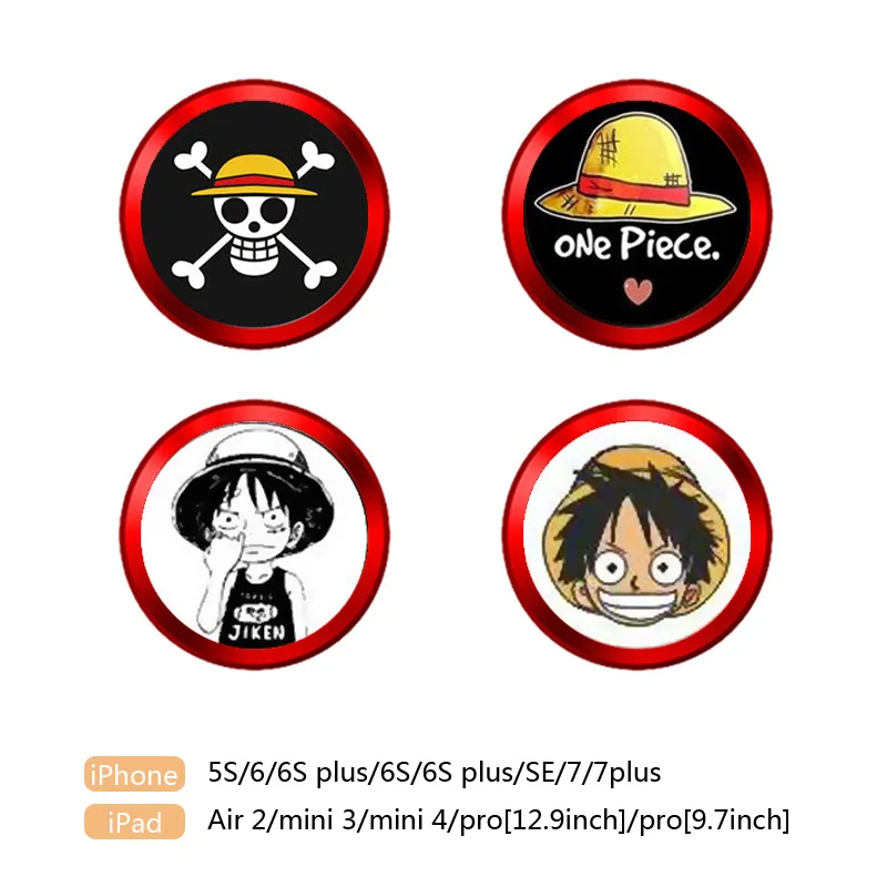 Cartoon cute mobile phone button stickerfor iPhone 6 7 8 plus pirate king button sticker fingerprint button home key protection
Cartoon cute mobile phone button stickerfor iPhone 6 7 8 plus pirate king button sticker fingerprint button home key protection