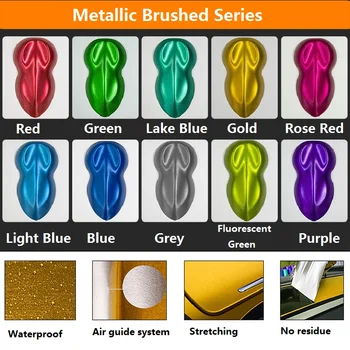 50*100cm Matte Car Body Film Electro Coating Metal Brushed Vinyl Wrap Paper Wrapping Stickers for Laptop Bike Motorcycle Auto
50*100cm Matte Car Body Film Electro Coating Metal Brushed Vinyl Wrap Paper Wrapping Stickers for Laptop Bike Motorcycle Auto