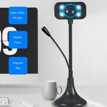 Mini USB Camera Integrated Microphone High-end Video Call Computer Peripheral Web Camera PC Video Conference Web Tutorial
Mini USB Camera Integrated Microphone High-end Video Call Computer Peripheral Web Camera PC Video Conference Web Tutorial
