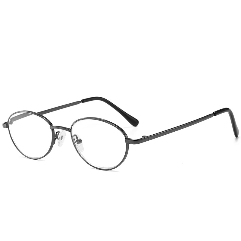 

Reading Glasses Metal Oval Frame Clear Lens Men Women Presbyopic Glasses Optical Spectacle Eyewear Prescription +1.0 to +4.0