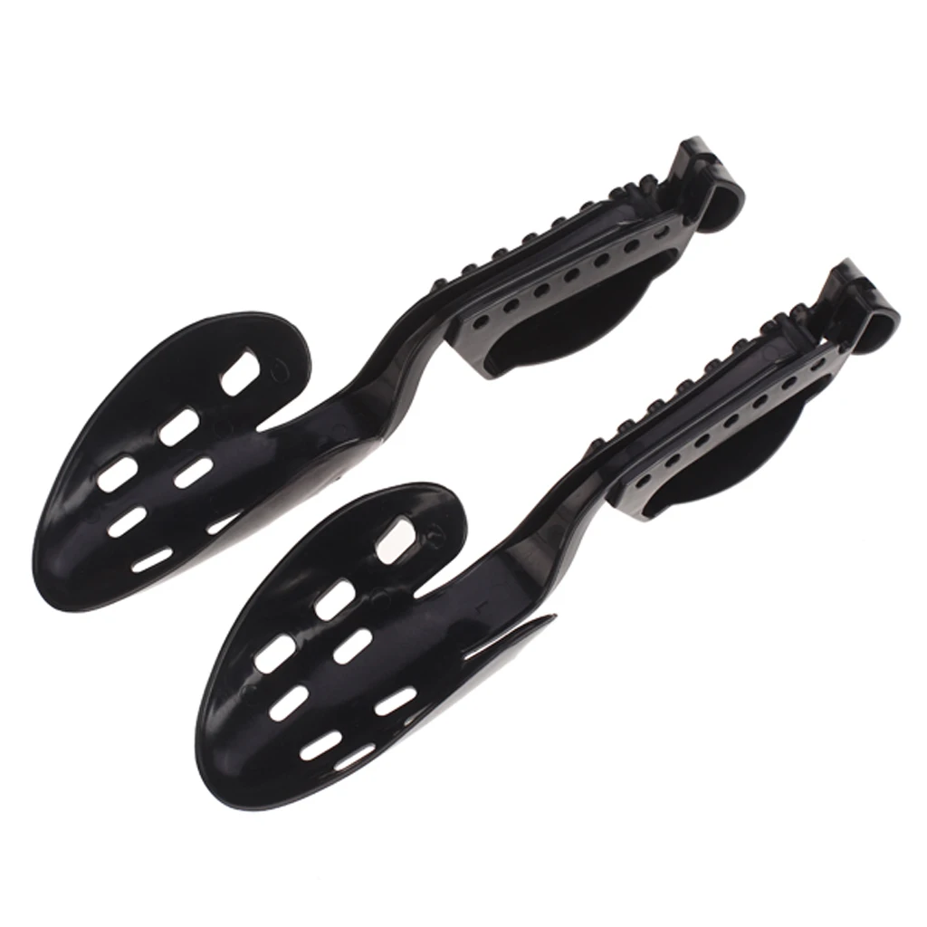 Pair Mens Womens Black Golf Shoes Traditional Shoe Tree Shapers Stretcher Pair Mens Womens Black Golf Shoes Traditional Shoe Tree Shapers Stretcher