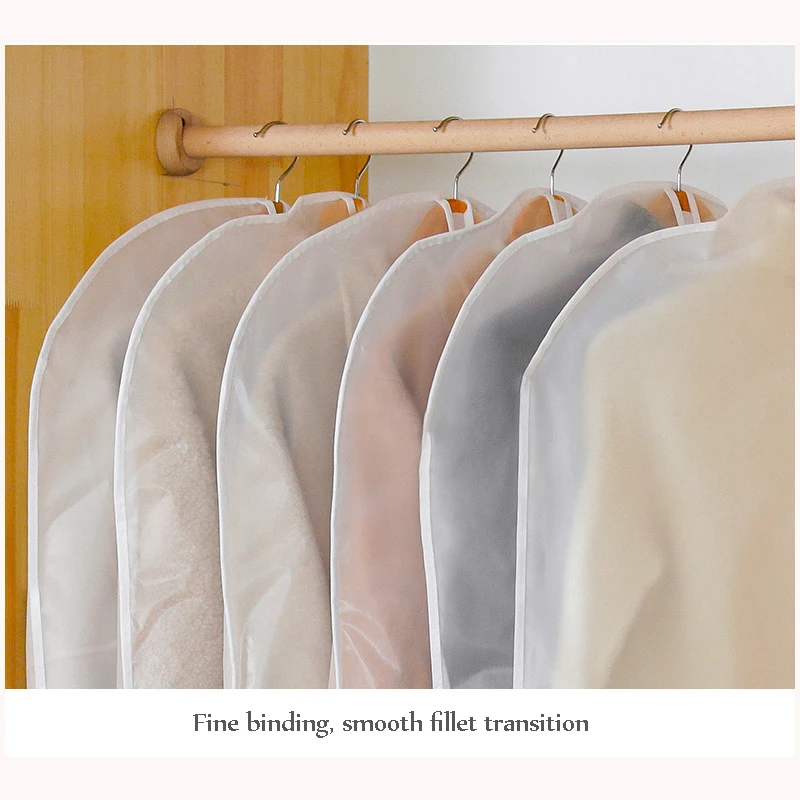 Cathery Baby Store】Household Clothing Dust Wardrobe Coat Storage