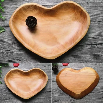 Breakfast Tray Dining Room Kitchen Handmade Hotel Tableware Fruit Storage Plate Natural Wooden Craft Bar Heart Shape Decorative
Breakfast Tray Dining Room Kitchen Handmade Hotel Tableware Fruit Storage Plate Natural Wooden Craft Bar Heart Shape Decorative