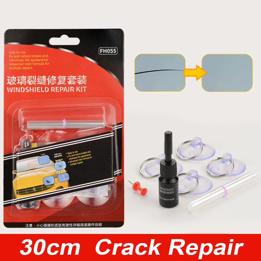 Auto Glass Nano Repair Fluid Window Glass Crack Chip Repair Tool Kit Fits For Broken Crack Window Windshield
Auto Glass Nano Repair Fluid Window Glass Crack Chip Repair Tool Kit Fits For Broken Crack Window Windshield