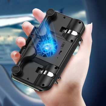 4 in 1 portable Phone Case Gamepad for PUBG Thin Game Pad Mobile PUBG Controller triggers for PUBG Mobile Cooling Fan Controller
4 in 1 portable Phone Case Gamepad for PUBG Thin Game Pad Mobile PUBG Controller triggers for PUBG Mobile Cooling Fan Controller