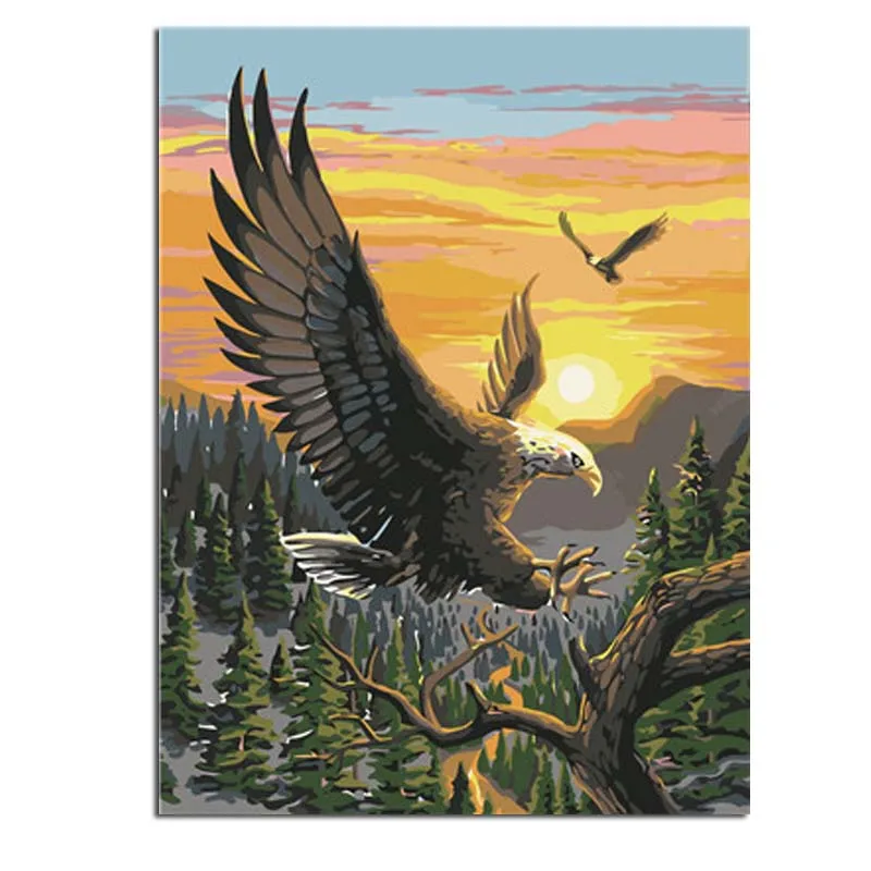 Frameless Animal Flying Eagle DIY Digital Oil Painting By Numbers Europe Abstract Canvas Painting For Living Room Wall Artwork
Frameless Animal Flying Eagle DIY Digital Oil Painting By Numbers Europe Abstract Canvas Painting For Living Room Wall Artwork