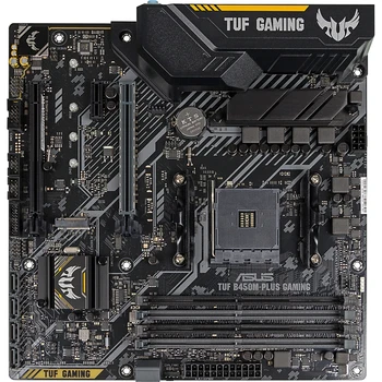 Motherboard Asus TUF B450M-PLUS GAMING Soc-AM4 AMD B450 4xDDR4 mATX AC'97 8ch (7.1) RAID GbLAN +
Motherboard Asus TUF B450M-PLUS GAMING Soc-AM4 AMD B450 4xDDR4 mATX AC'97 8ch (7.1) RAID GbLAN +
