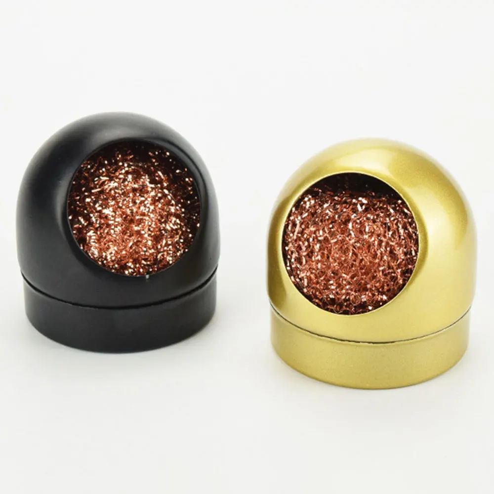Cleaning Ball Soldering Iron Wire Electric Soldering Iron Tip Cleaner Nozzle Tip Copper Wire Cleaner Metal Dross Box Clean Ball
Cleaning Ball Soldering Iron Wire Electric Soldering Iron Tip Cleaner Nozzle Tip Copper Wire Cleaner Metal Dross Box Clean Ball