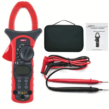UT205A UT206A Digital Clamp Meter AC/DC Current Voltage Auto Range VFC Capacitance Non Contact Multimeter
UT205A UT206A Digital Clamp Meter AC/DC Current Voltage Auto Range VFC Capacitance Non Contact Multimeter