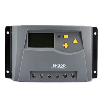 20A/30/40A 12 24 36 48 V Volt PV Solar Charge Controller PWM battery charger PV Regulators LCD Display 5V Two USB SK20D SK30D
20A/30/40A 12 24 36 48 V Volt PV Solar Charge Controller PWM battery charger PV Regulators LCD Display 5V Two USB SK20D SK30D