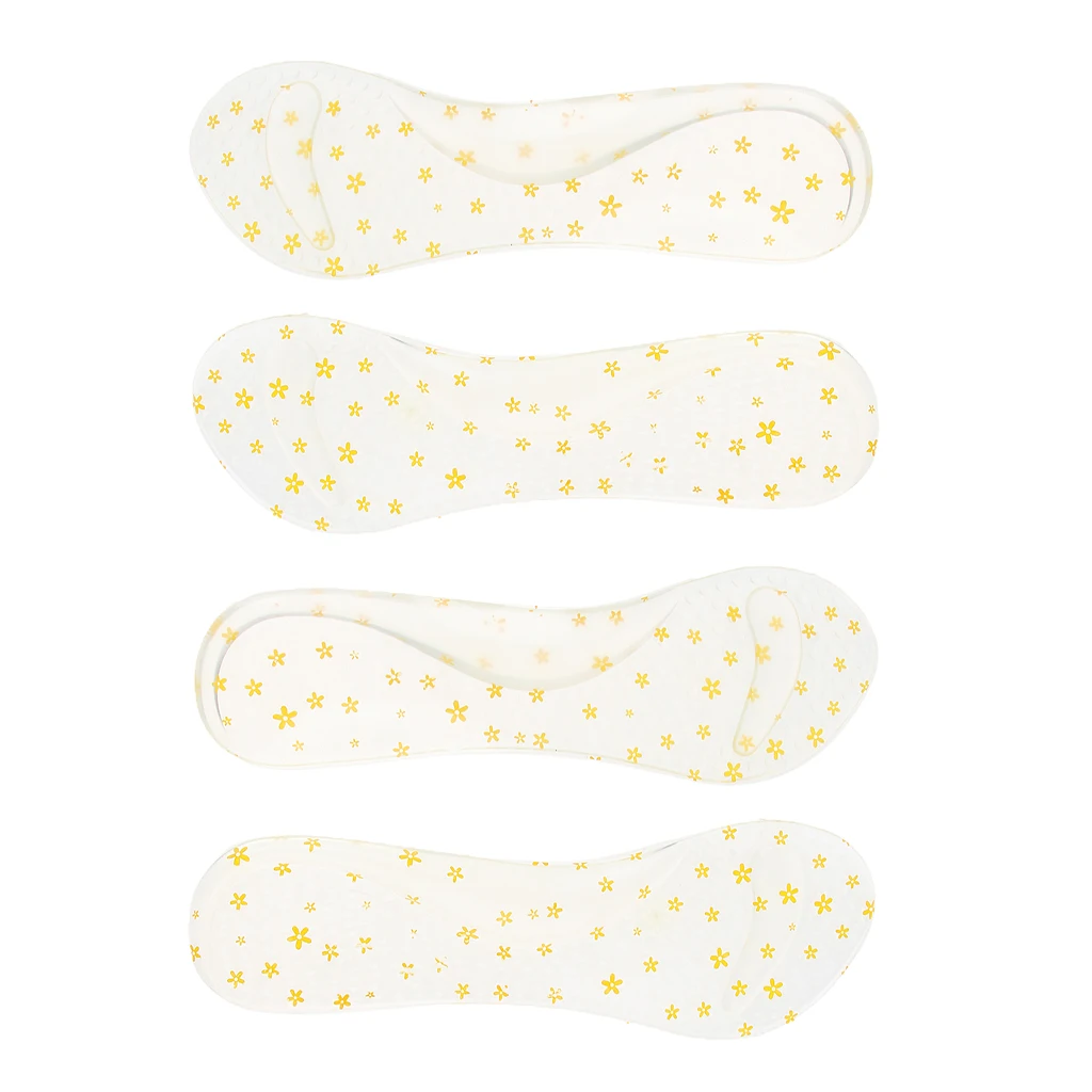 2 Pairs Gel Pads High Heels Cushion Support 3/4 Insoles Foot Arch Support High Quality Self Adhesive 2 Pairs Gel Pads High Heels Cushion Support 3/4 Insoles Foot Arch Support High Quality Self Adhesive
