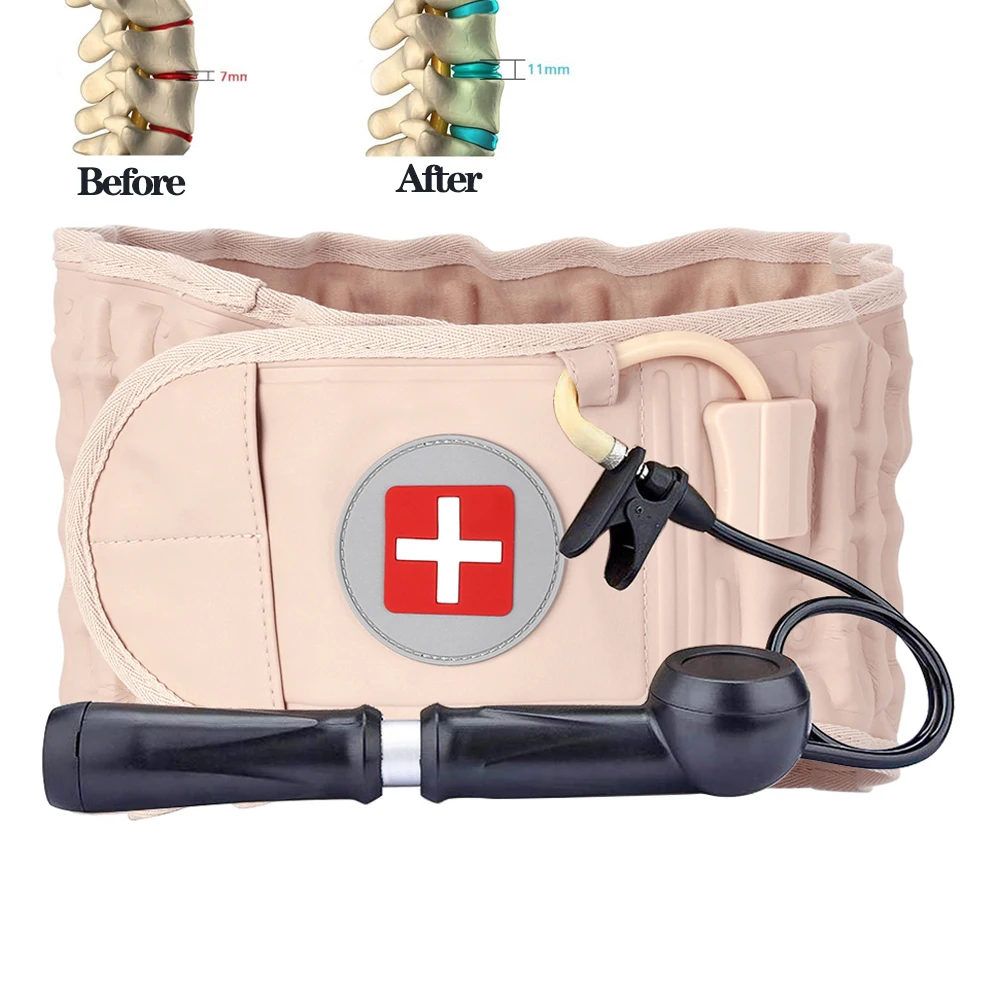 Posture Corrector SpinalWaist Air Traction Brace Belt Waist Massager Lumbar Traction Backach Decompression Release Massager
Posture Corrector SpinalWaist Air Traction Brace Belt Waist Massager Lumbar Traction Backach Decompression Release Massager