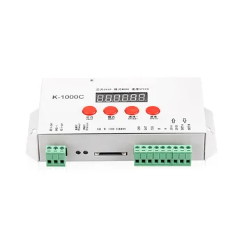 K1000C SD Card Controller RGB Controller WS2801 WS2811 WS2812B LPD6803 LED 2048 Pixels Strip Light Pixel Controler
K1000C SD Card Controller RGB Controller WS2801 WS2811 WS2812B LPD6803 LED 2048 Pixels Strip Light Pixel Controler