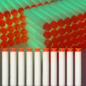 Durable Round Head 10pcs Outdoor Shooting Supplies Fluorescent Darts Soft Bullet Tactical Children Luminous Bullets Gifts
Durable Round Head 10pcs Outdoor Shooting Supplies Fluorescent Darts Soft Bullet Tactical Children Luminous Bullets Gifts