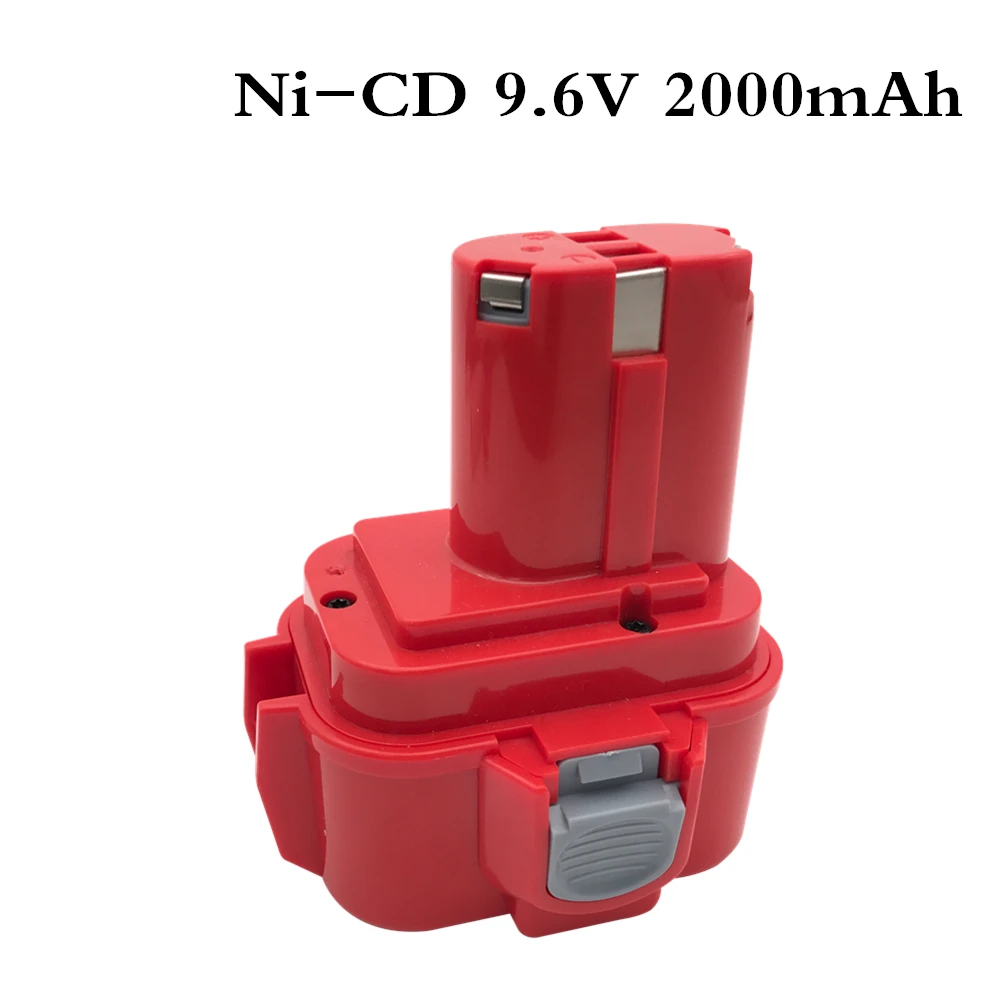 For Makita 9.6V 2000mAh Ni-CD Battery Rechargeable Battery Pack Power Tools Battery Cordless Drill for Makita 9120 PA09
For Makita 9.6V 2000mAh Ni-CD Battery Rechargeable Battery Pack Power Tools Battery Cordless Drill for Makita 9120 PA09