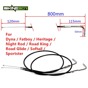 BIKINGBOY 31.5“ 35.4“ 39.4“ 43.3“ 47.2“ 51.2“ PVC Throttle Cable Wire Line Dyna Softail Sportster Fatboy Road King Glide Heritag
BIKINGBOY 31.5“ 35.4“ 39.4“ 43.3“ 47.2“ 51.2“ PVC Throttle Cable Wire Line Dyna Softail Sportster Fatboy Road King Glide Heritag