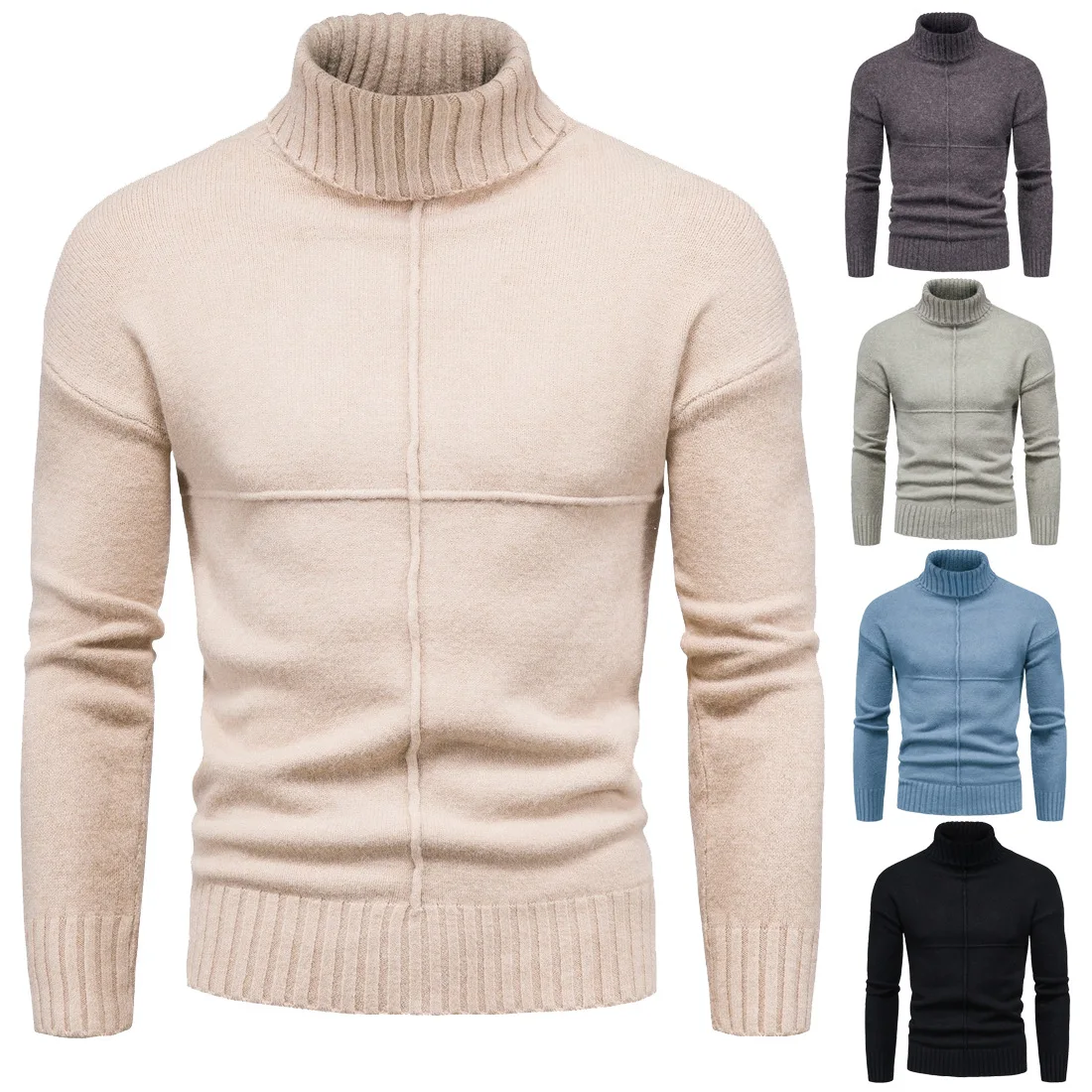 Ym057 Autumn Clothing Cross-Border Turtleneck Fashion Casual Bottoming Shirt Men's Sweater
Ym057 Autumn Clothing Cross-Border Turtleneck Fashion Casual Bottoming Shirt Men's Sweater