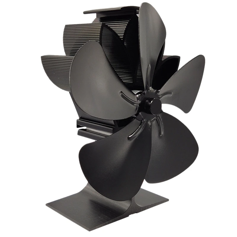 Wood Stove Fan 5-Blade - Heat Powered Log Burner Increases 80% More Warm Air Than 2 Blade Eco-Friendly with Stove Thermometer
Wood Stove Fan 5-Blade - Heat Powered Log Burner Increases 80% More Warm Air Than 2 Blade Eco-Friendly with Stove Thermometer