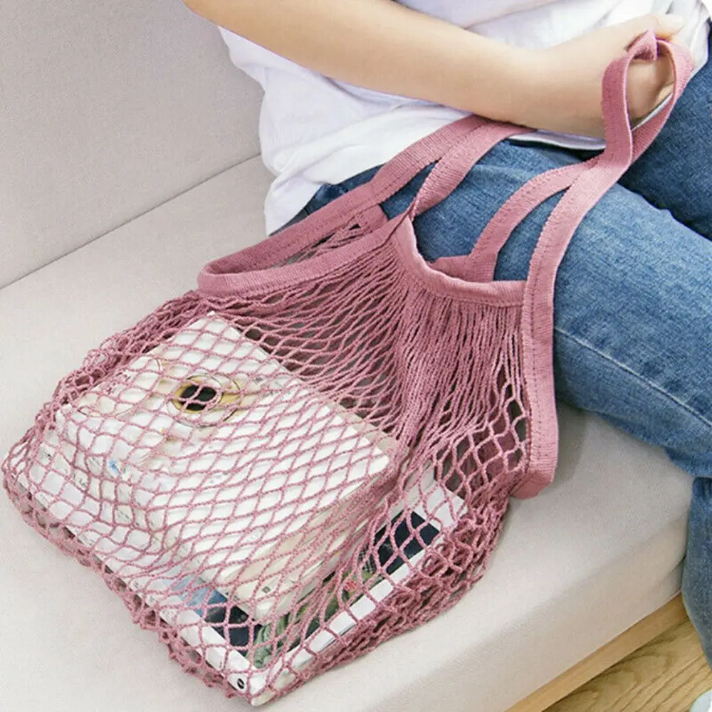 Mesh Net Turtle Bag String Shopping Bag Reusable Fruit Storage Handbag Totes Women Shopping Mesh Bag Shopper Bag
Mesh Net Turtle Bag String Shopping Bag Reusable Fruit Storage Handbag Totes Women Shopping Mesh Bag Shopper Bag