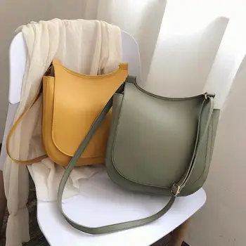 Women Fashion Wide Solid Color Shoulder Handbags Female Simple PU Leather Women Large Capacity Pure Color Flap Crossbody Bags
Women Fashion Wide Solid Color Shoulder Handbags Female Simple PU Leather Women Large Capacity Pure Color Flap Crossbody Bags
