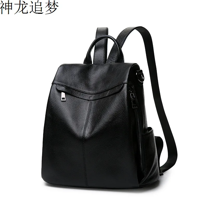 Back Opening way Fashion Famous design Anti-theft Bag Lady genuine leather Backpack Large Capacity Cowhide Leather Rucksack bag
Back Opening way Fashion Famous design Anti-theft Bag Lady genuine leather Backpack Large Capacity Cowhide Leather Rucksack bag