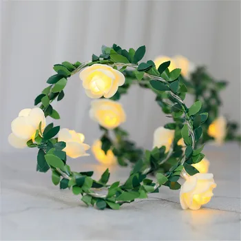 10LEDs 20LEDs 40LEDS Rose Rattan String Lights Fairy Wedding Decoration Rose LED String DIY Garland Decoration Lights String
10LEDs 20LEDs 40LEDS Rose Rattan String Lights Fairy Wedding Decoration Rose LED String DIY Garland Decoration Lights String