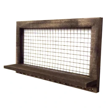 Home Decoration Rustic Brown Jewelry Organizer Wooden Wall Mounted Holder for Earrings Necklace
Home Decoration Rustic Brown Jewelry Organizer Wooden Wall Mounted Holder for Earrings Necklace