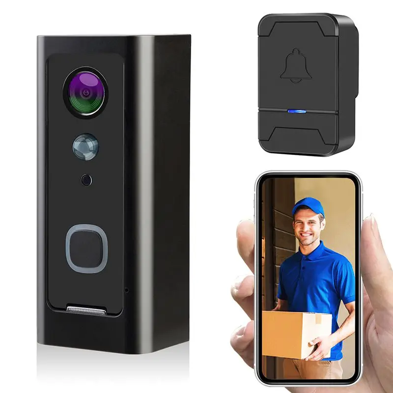 V1 Smart Doorbell Access Control Visual Doorbell Night Vision Camera Real Time Remote Viewing For Home Safety
V1 Smart Doorbell Access Control Visual Doorbell Night Vision Camera Real Time Remote Viewing For Home Safety