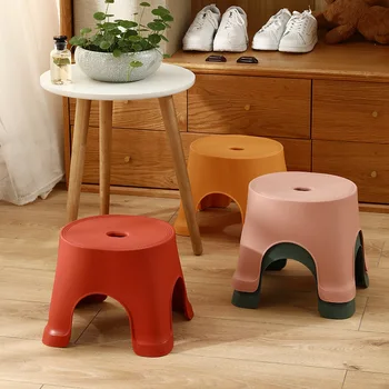 Household Small Stool Bathroom Thickened Plastic Stool Adult Children Low Stool Square Stool Bench Non-slip Small Round Stool
Household Small Stool Bathroom Thickened Plastic Stool Adult Children Low Stool Square Stool Bench Non-slip Small Round Stool