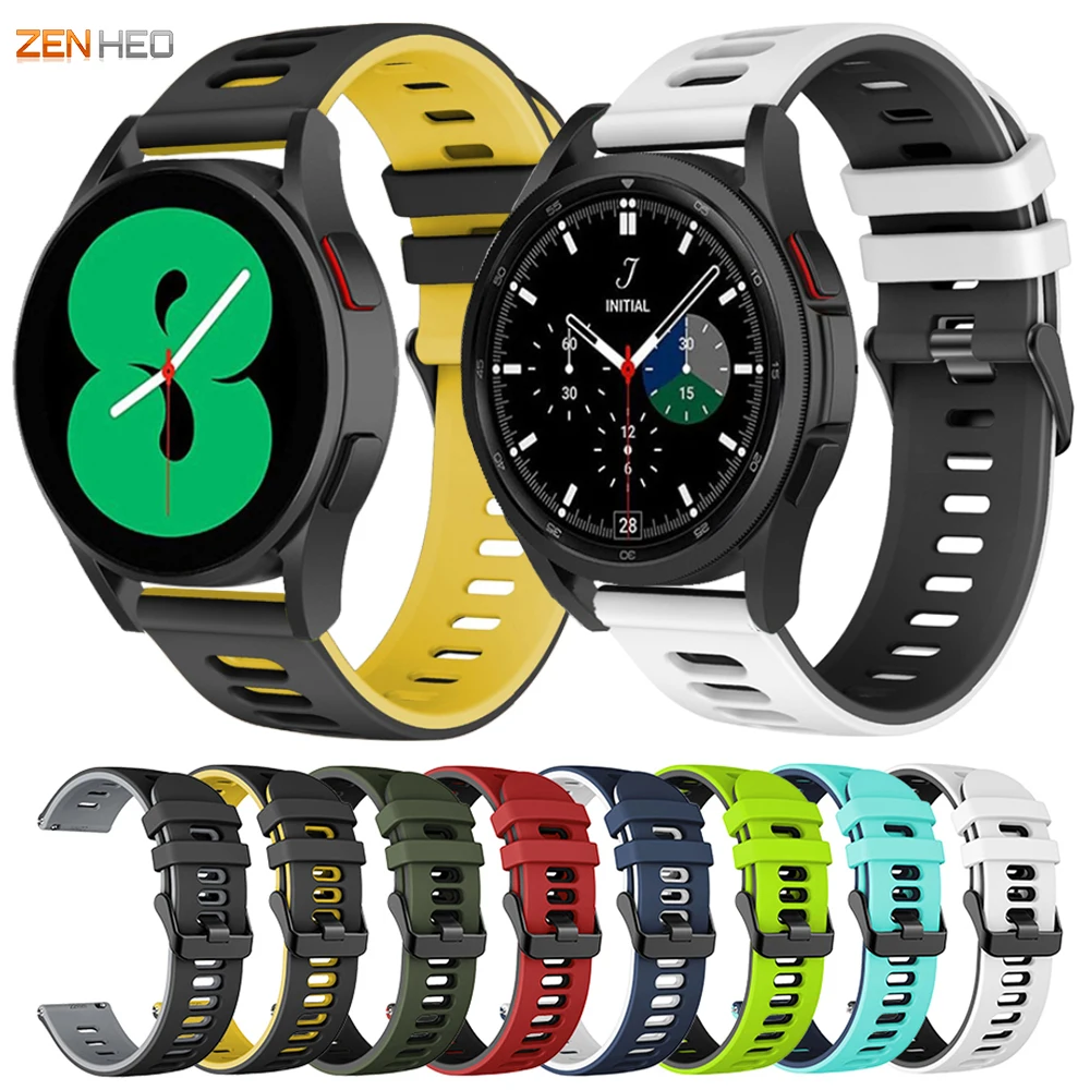 Silicone Strap For Samsung Galaxy Watch 4 Classic 42mm 46mm Replacement Watchband for Samsung Galaxy Watch 4 40mm 44mm
Silicone Strap For Samsung Galaxy Watch 4 Classic 42mm 46mm Replacement Watchband for Samsung Galaxy Watch 4 40mm 44mm