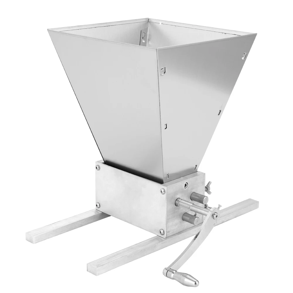 Grains Mill Grinder Food Processors Large Capacity Manual Stainless Steel Malt Corn Grain Crusher 3 Rollers adjustable
Grains Mill Grinder Food Processors Large Capacity Manual Stainless Steel Malt Corn Grain Crusher 3 Rollers adjustable