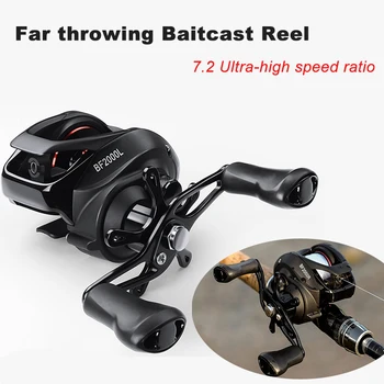 Universal Lure Fishing Reel Magnetic Brake System Max Drag 5.5 Kg 7.2:1 High Speed Ratio Far Throwing Full Metal Wire Cup Wheel
Universal Lure Fishing Reel Magnetic Brake System Max Drag 5.5 Kg 7.2:1 High Speed Ratio Far Throwing Full Metal Wire Cup Wheel
