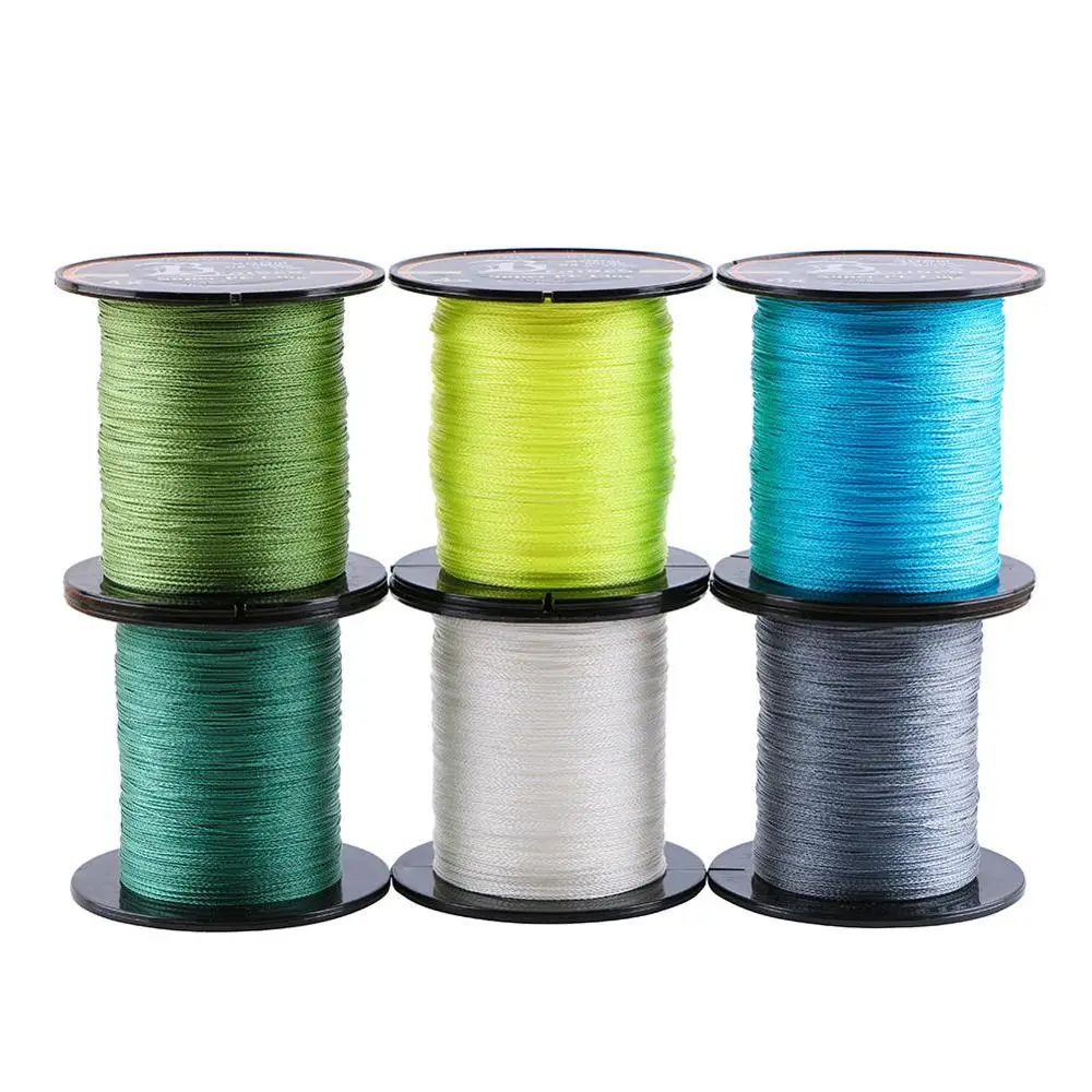 300M Braided Fishing Line 4 Strands PE Line Multifilament Saltwater Freshwater 12-80LB Smooth Floating Wire
300M Braided Fishing Line 4 Strands PE Line Multifilament Saltwater Freshwater 12-80LB Smooth Floating Wire