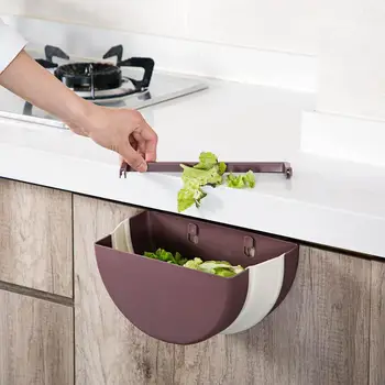 Foldable Kitchen Cabinet Door Hanging Trash Can Trash Bin Home Garbage Storage Box Case Garbage Waste Cans Rubbish Container
Foldable Kitchen Cabinet Door Hanging Trash Can Trash Bin Home Garbage Storage Box Case Garbage Waste Cans Rubbish Container