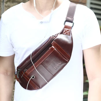 Casual Genuine Leather Men's Waist Fanny Bag Money Phone Fanny Pack Vintage Men's Leather Belt Phone Bag Travel Cool Chest Packs
Casual Genuine Leather Men's Waist Fanny Bag Money Phone Fanny Pack Vintage Men's Leather Belt Phone Bag Travel Cool Chest Packs