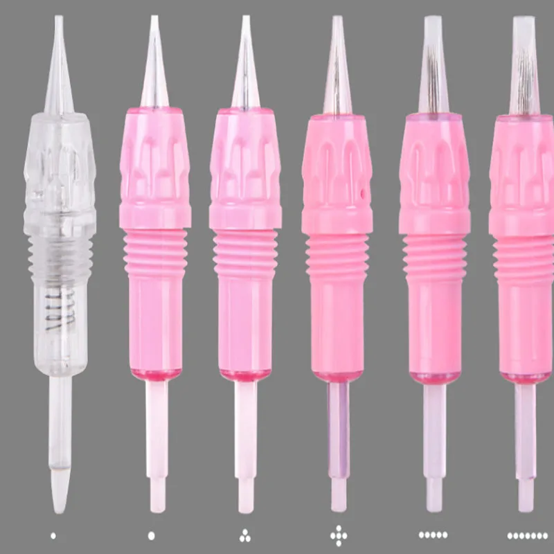 1RL/3RL/5RL/7RL/5F/7F Pink Disposable Pigment Cartridges Stainless Steel Sterile Tattoo Needles for Tattoo Machine Permanen
1RL/3RL/5RL/7RL/5F/7F Pink Disposable Pigment Cartridges Stainless Steel Sterile Tattoo Needles for Tattoo Machine Permanen