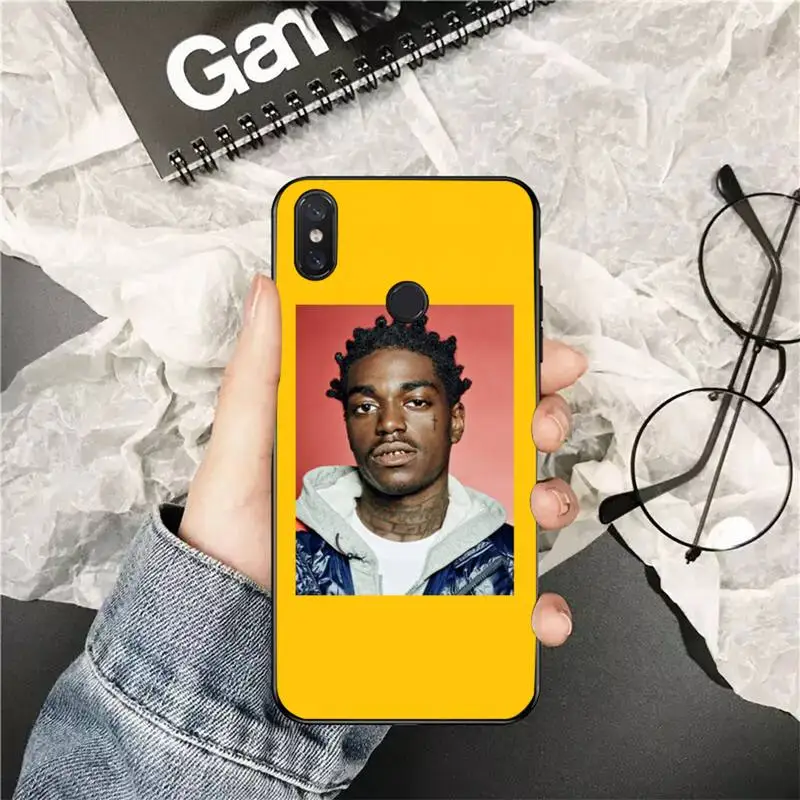 FHNBLJ Kodak Black Rapper Shell Phone Case for Xiaomi Redmi 5 5Plus 6 6A 4X 7 7A 8 8A 9 Note 5 5A 6 7 8 8Pro 8T 9