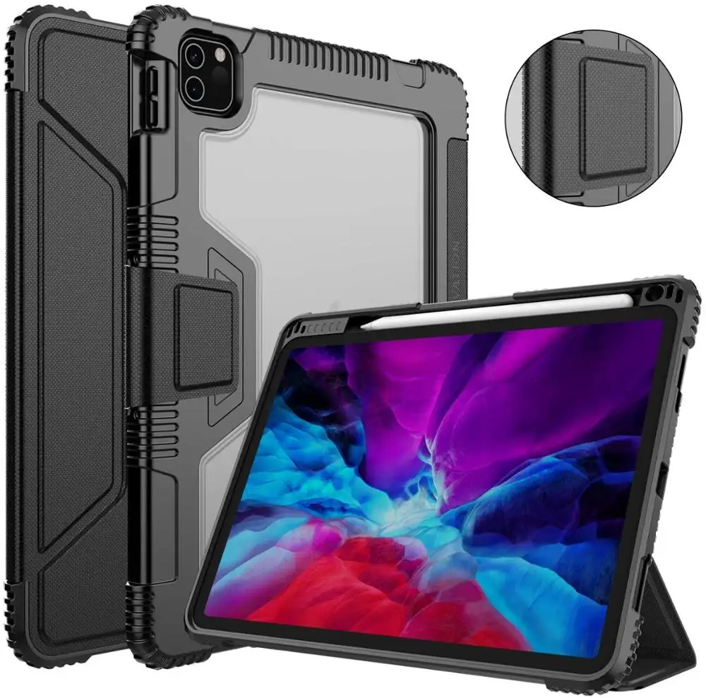 For iPad Pro 12.9 Case 2020 4th Generation Case with Screen Protector, PU Leather Smart Cover iPad Pro 11 Case 2nd Generation
For iPad Pro 12.9 Case 2020 4th Generation Case with Screen Protector, PU Leather Smart Cover iPad Pro 11 Case 2nd Generation