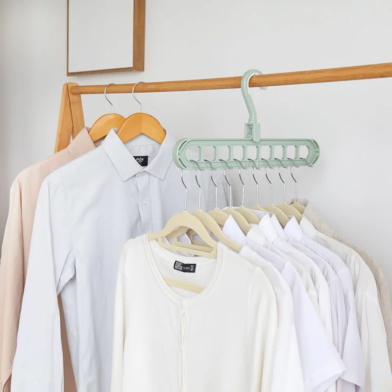 Creative multi-functional clothes hanger household plain balcony wardrobe magic storage spinning non-slip drying rack wholesale
Creative multi-functional clothes hanger household plain balcony wardrobe magic storage spinning non-slip drying rack wholesale