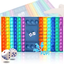 Large Chess Board Pop Its Bubble Sensory Toy For Autisim Special Need Anti-Stress Game Stress Relief Squishy Fidget Toy Kid Gift
Large Chess Board Pop Its Bubble Sensory Toy For Autisim Special Need Anti-Stress Game Stress Relief Squishy Fidget Toy Kid Gift