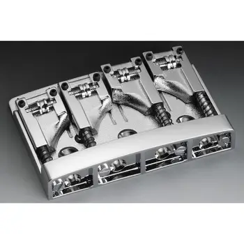 12130200 (467) 3d-4 Ch Bridge (string holder) for Schaller 4 string bass guitar
12130200 (467) 3d-4 Ch Bridge (string holder) for Schaller 4 string bass guitar