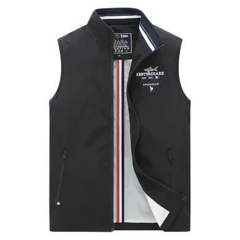 High Quality Embroidery Men's Vest Casual Fashion Autumn Spring Shark Jacket Sleeveless Big Size 4XL Multi Color Waistcoat Male
High Quality Embroidery Men's Vest Casual Fashion Autumn Spring Shark Jacket Sleeveless Big Size 4XL Multi Color Waistcoat Male