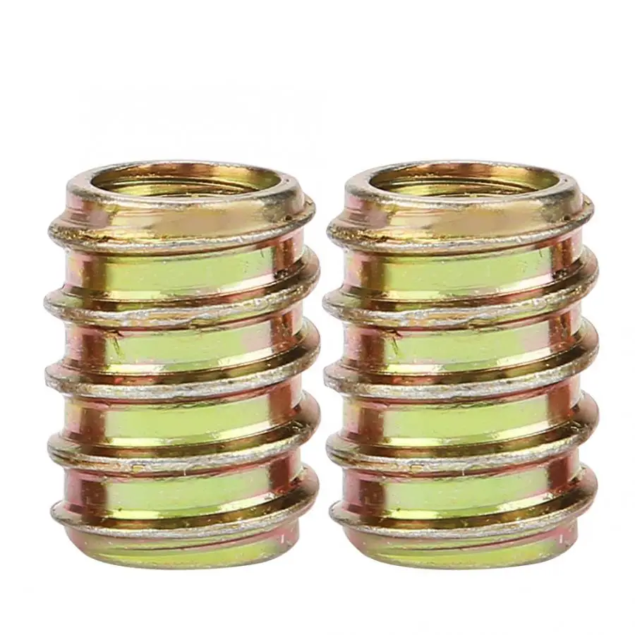 M8 M10 Iron Inner And Outer Teeth Straight Nuts Furniture Assortment Threaded Insert Nut High Quality
M8 M10 Iron Inner And Outer Teeth Straight Nuts Furniture Assortment Threaded Insert Nut High Quality