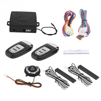 Universal Car Keyless Entry Alarm System Security Remote Ignition Engine Push Button Kit LB-PKE9007 Car Alarm Systems
Universal Car Keyless Entry Alarm System Security Remote Ignition Engine Push Button Kit LB-PKE9007 Car Alarm Systems