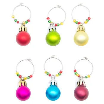 New Christmas gift bag Christmas ball wine cup ring Christmas plastic ball Christmas Ornament
New Christmas gift bag Christmas ball wine cup ring Christmas plastic ball Christmas Ornament