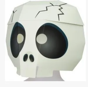 Skull masquerade hood 3D paper model toy DIY handmade Cosplay hood handmade
Skull masquerade hood 3D paper model toy DIY handmade Cosplay hood handmade