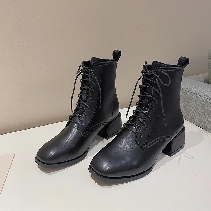 Autumn Boots Women Shoes Woman Boots Fashion Round PU Ankle Boots 2020 Winter Elastic Black Boots Comfortable Boots
Autumn Boots Women Shoes Woman Boots Fashion Round PU Ankle Boots 2020 Winter Elastic Black Boots Comfortable Boots